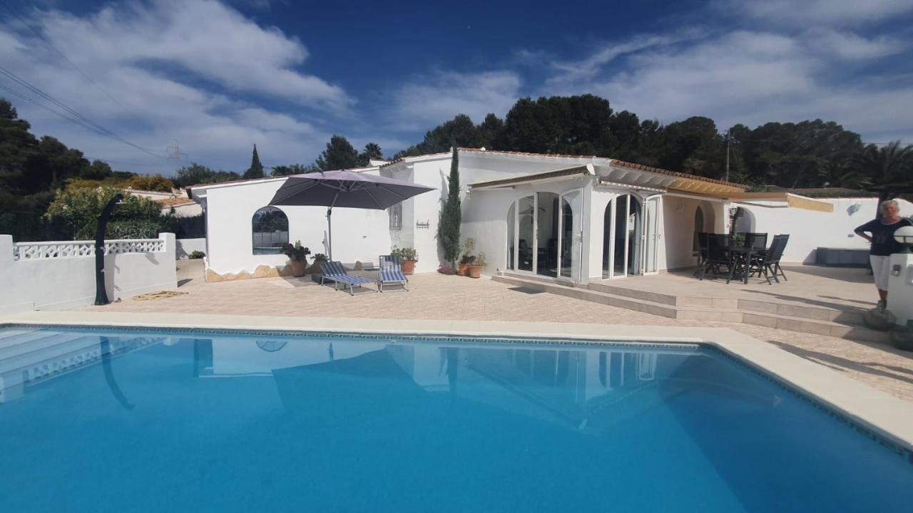 Cheerful 2-Bedroom Villa With Private Pool Calpe Exterior foto